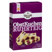 Bio Backmischung Obstkuchen Rührteig