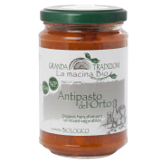 Bio antipasto dell' orto (Vorspeise aus gemischtem gemüse)