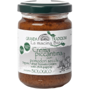 Bio pikante Creme mit sonnengetrockneten Tomaten
