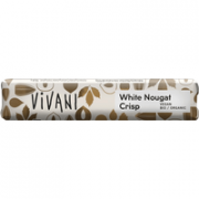 White Nougat Crisp Riegel, BIO, 35g