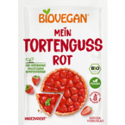 Tortenguss Rot, ungezuckert, BIO, 14g