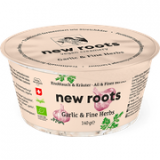 Vegan Creamery Knoblauch &amp, Kräuter Alternative zu Streichkäse, BIO, 140g