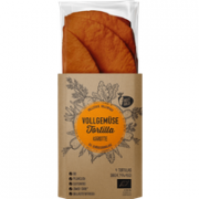 Vollgemüse Tortilla Karotte (4 Stück), BIO, 180g