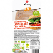 Veganer Aufschnitt Lyoner Art, BIO, 80g