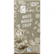 White Nougat Crisp, BIO, 80g