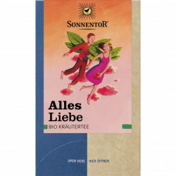 Bio Alles Liebe Kräutertee, 27 g, Doppelkammerbeutel