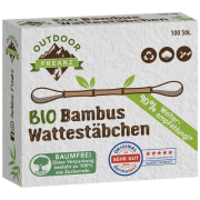 Bambus Wattestäbchen, 100 St