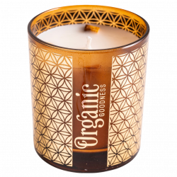 Sojawachskerze Palo Santo und Zeder