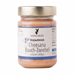Bio Brotaufstrich Cheesana Rauch-Zwiebel