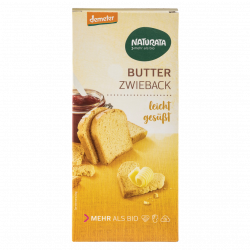 Bio Butter-Zwieback, leicht gesüßt