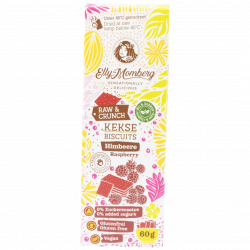 Bio Rohkost-Kekse Himbeere