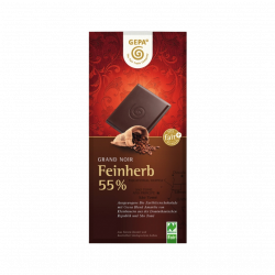 Grand Noir Feinherb 55% Schokolade, 100g