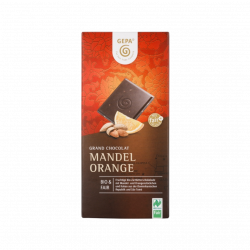 Mandel Orange Schokolade, 100g