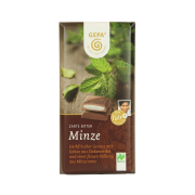 Zartbitter Minze Schokolade, 100g