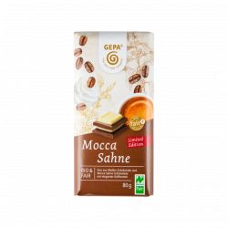 Mocca Sahne Schokolade, 80g