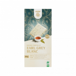 Earl Grey Blanc Weiße Schokolade, 80g