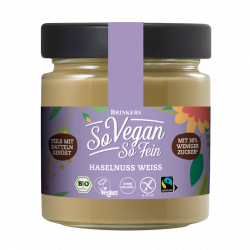 Bio So Vegan So Fein Haselnuss Weiß