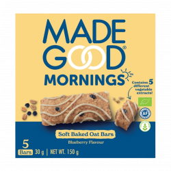 Bio Haferriegel mit Heidelbeeren