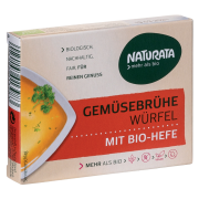 Bio Gemüse-Brühwürfel mit Hefe