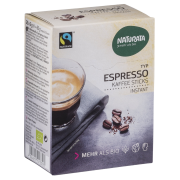 Bio Espresso Bohnenkaffee, instant, Kaffee-Sticks