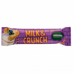 Bio Milk & Crunch Schokoriegel