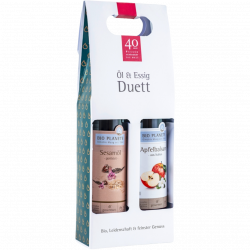 Bio Öl & Essig Duett Geschenkbox