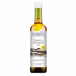 Bio Sonnenblumenöl nativ aus Deutschland