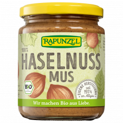 Bio Haselnussmus, 250g