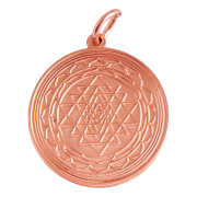 Shri Yantra aus Kupfer