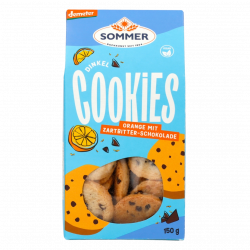 Bio Dinkel Schoko-Orange Cookies
