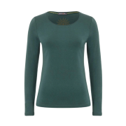 Langarm Shirt Mabu Chakra - smaragd