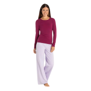 Langarm-Shirt Mabu Chakra - berry