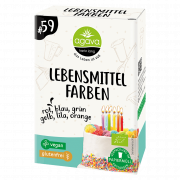 Bio Lebensmittelfarben