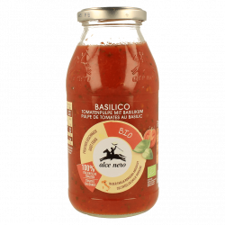 Bio Tomatenpulpe mit Basilikum