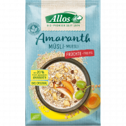 Bio Amaranth Früchte Müsli