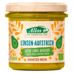 Bio Aufstrich Gelbe Linse Avocado