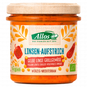 Bio Aufstrich Gelbe Linse Grillgemüse