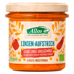Bio Aufstrich Gelbe Linse Grillgemüse