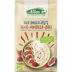 Bio Das Ungesüßte Feige-Himbeer-Porridge