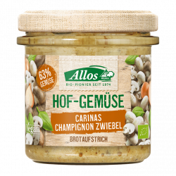 Bio Hof-Gemüse Carinas Champignon Zwiebel