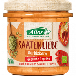 Bio Saatenliebe Kürbiskerne gegrillte Paprika