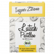 Bio Lutsch-Pastillen Ingwer-Zitrone