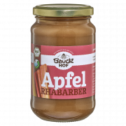 Bio Apfel-Rhabarbermus