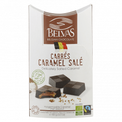 Bio Carrés Caramel mit Salz