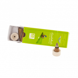 Sandelholz Räucherkegel - Green Line 16 g