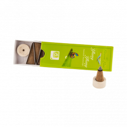 Ylang Ylang Räucherkegel - Green Line 16 g