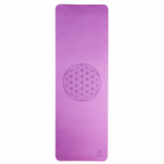 Yogamatte TPE ecofriendly - dunkellila/zartlila