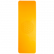 Yogamatte TPE ecofriendly - orange/grau