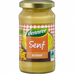 Bio Senf scharf