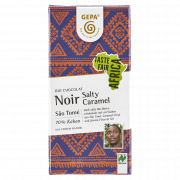 Bio Schokolade Noir Salty Caramel